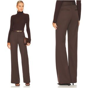 Nili Lotan Women’s Arielle Pant in Dark Brown